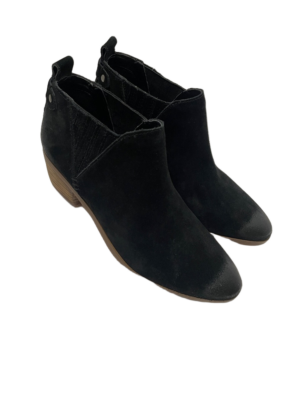 Marc Fisher Women’s Black Suede Ankle Booties Sz 6.5M